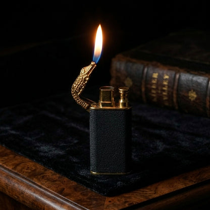 Double Fire Crocodile Lighter