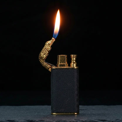 Double Fire Crocodile Lighter