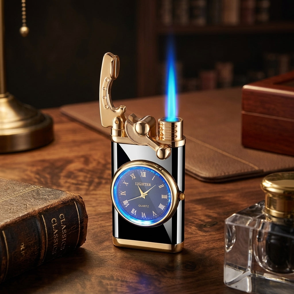 Clock recorder lighter